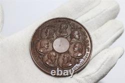 BELGIUM c. 1860 MEDAL ROYAL MEDICINE ACADEMY PROOF LIKE By Jouvenel 57mm