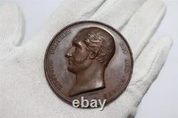 BELGIUM c. 1860 MEDAL ROYAL MEDICINE ACADEMY PROOF LIKE By Jouvenel 57mm