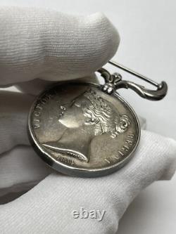 BRITAIN IMPERIAL RUSSIA CRIMEAN WAR SILVER MEDAL ORDER 1854 -55 Original