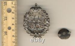 Badge medal order Russian Imperial aide-decamp in the Suite Nicholay silver 1013