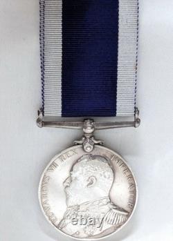 Battle of Jutland WW1 Royal Navy Long Service & Good Conduct Medal L. S. Tiddy