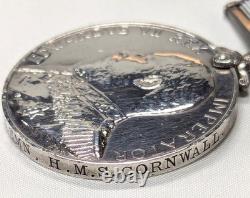 Battle of Jutland WW1 Royal Navy Long Service & Good Conduct Medal L. S. Tiddy