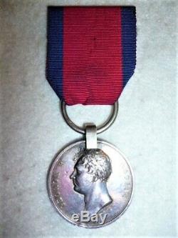 Battle of Waterloo Medal 1815 to Royal Horse Artillery, F Troop