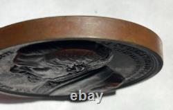 Belgium Cluysenaar Architect The Societe Royale Great Harmony Bronze Medal -68mm