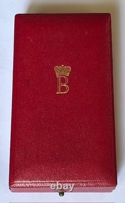 Belgium Royal Household Medal Foreign Delegations Bronze 3rd Class King Baudouin