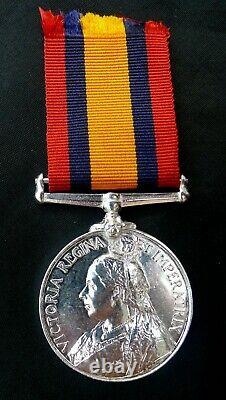 Boer War Queen's South Africa Medal 1899-1902 Tpr Sterk Sussex Imperial Yeomanry