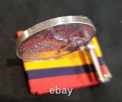 Boer War Queen's South Africa Medal QSA. Trooper G East 2nd Imperial Light Horse