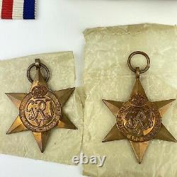 Boxed WW2 Medal Group War Medal France & Germany 1939/45 Star Royal Navy London