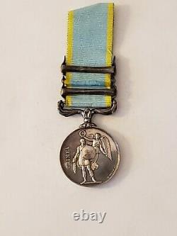 British Crimean War Medal, 2 Clasps, 11th Battalion, Royal Artillery