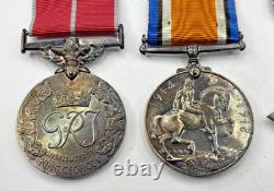 British Empire Medal Set World War 2 Service Medals S2-042278 PTE. F. Banks ASC