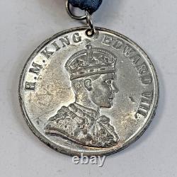 British King Edward VIII Coronation Medal 12th May 1937 Ribbon H. M. King 114D14