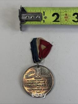 British King Edward VIII Coronation Medal 12th May 1937 Ribbon H. M. King 114D14