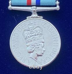 British Rhodesia 1980 Medal Pair Named to R. A. F
