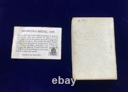 British Rhodesia 1980 Medal Pair Named to R. A. F