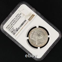 British Royal Mint Official Medal! 1902 King Edward VII Coronation Silver