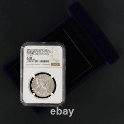 British Royal Mint Official Medal! 1902 King Edward VII Coronation Silver