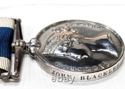 British Royal Navy Long Service & Good Conduct Medal Stoker Blacker HMS Indus British Royal Navy Long Service & Good Conduct Medal Stoker Blacker HMS Indus