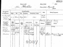 British Royal Navy Long Service & Good Conduct Medal Stoker Blacker HMS Indus