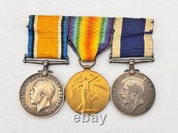 British Royal Navy Telegraphist Long Service and Good Conduct Medal Trio