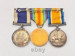 British Royal Navy Telegraphist Long Service and Good Conduct Medal Trio