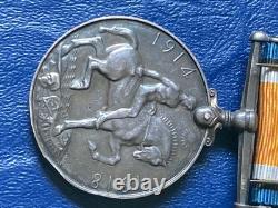 British Royal Scots 1914 1918 Silver WWI George V Military Medal