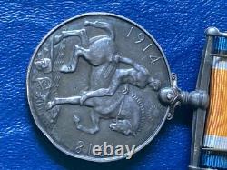 British Royal Scots 1914 1918 Silver WWI George V Military Medal