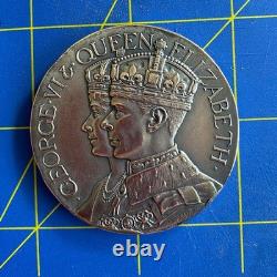 British silver-plate Royal Commemorative Medal Coin Set 1935-1937