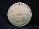 Bronze Buddha Temple Medallion Isle Royale Mystery Disk Vintage Medal Rare