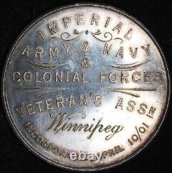 CANADA Manitoba Winnipeg 1901 Imperial Army & Navy & Colonial Forces Veteran's