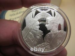 COINS BULLION -Franklin Mint 1981 Royal Wedding Silver Medal 25gms #315