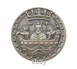 C. 1870 THE ROYAL DART YACHT CLUB 38mm SILVER CASED MEDAL BY WYON