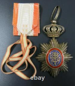 Cambodia Royal Order Commander Class Original Enamel Medal