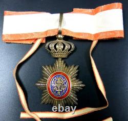 Cambodia Royal Order Commander Class Original Enamel Medal
