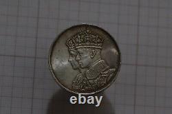 Canada 1939 Royal Visit Sterling Silver Medal B65 #z2569