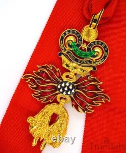 Cased Imperial Austria Order of the Golden fleece Medal Museum Quality Replica