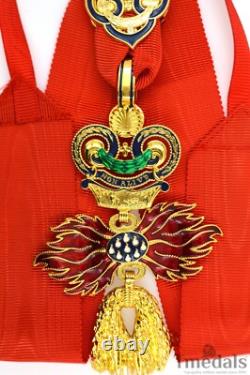 Cased Imperial Austria Order of the Golden fleece Medal Museum Quality Replica