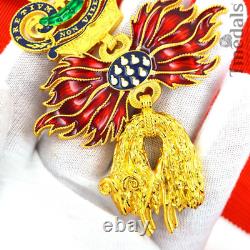 Cased Imperial Austria Order of the Golden fleece Medal Museum Quality Replica