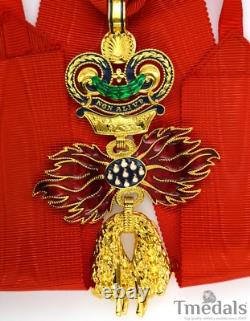 Cased Imperial Austria Order of the Golden fleece Medal Museum Quality Replica
