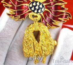 Cased Imperial Austria Order of the Golden fleece Medal Museum Quality Replica