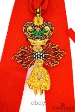 Cased Imperial Austria Order of the Golden fleece Medal Museum Quality Replica