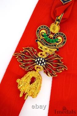 Cased Imperial Austria Order of the Golden fleece Medal Museum Quality Replica
