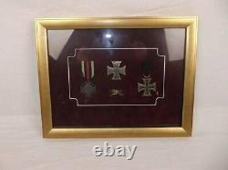 Cased Imperial Germany WW1 Iron Cross Medal Display