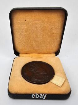 Cased Royal Mint Prototype Medal For Edward VII 1902 Coronation