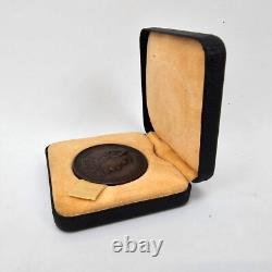 Cased Royal Mint Prototype Medal For Edward VII 1902 Coronation