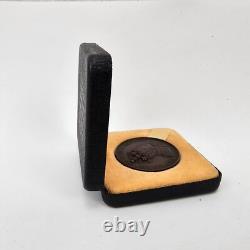 Cased Royal Mint Prototype Medal For Edward VII 1902 Coronation