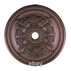 Ceiling Medallion in Style 40.5 Inches wide by 2.38 Inches high-Imperial