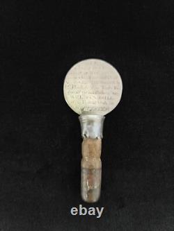 Charles II c1660 Royal Oak Boscobel Silver Medallion Coin to Richard Penderel UK