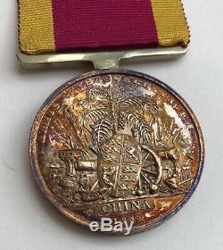 China 1842 Medal, Gunner 3rd Class Stephen Slade, Royal Navy HMS Melville