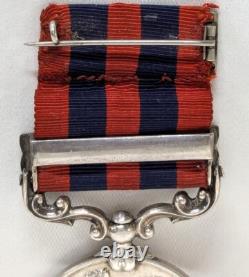 Colonel King Royal Engineers Bengal Sappers & Miners India Medal Samana 1891