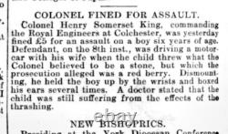 Colonel King Royal Engineers Bengal Sappers & Miners India Medal Samana 1891